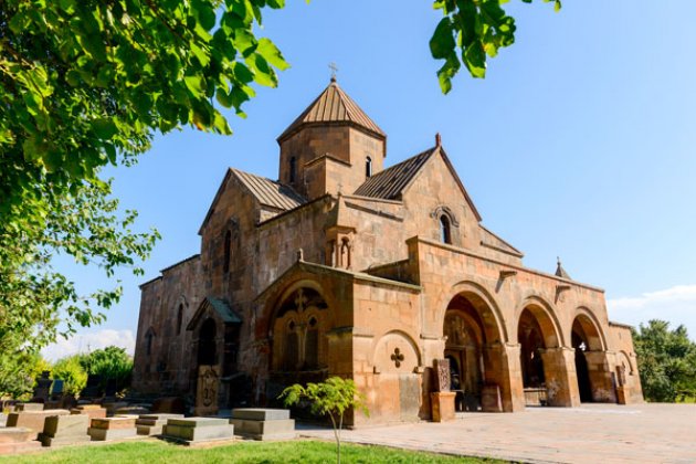 Das älteste Kloster in Armenien befindet sich in Etschmiadsin