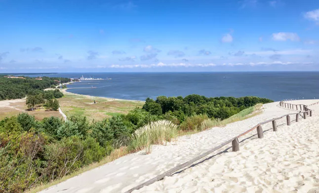 Sandstrand und Dünen an der Kurischen Nehrung