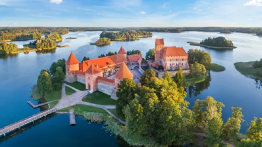 Schloss Trakai in Litauen