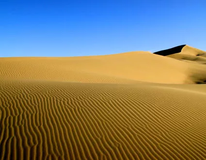 Wüste Gobi in der Mongolei