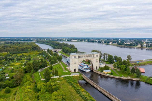 Flusskreuzfahrt auf der Wolga