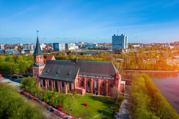 Königsberger Dom auf der Kant-Insel