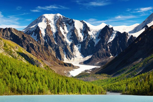 Berg Belucha im Altai Gebirge
