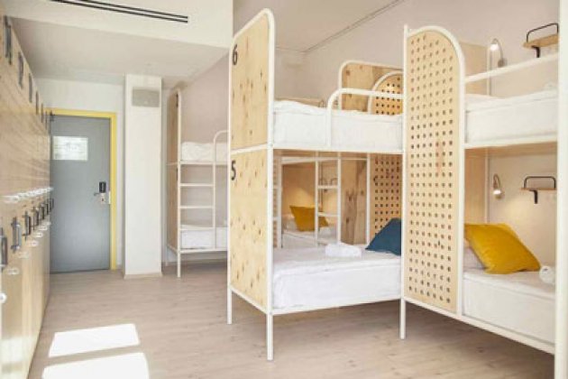 Dorm-Zimmer in einem Hostel