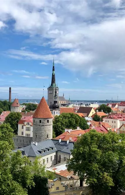 Ausblick auf Tallinn